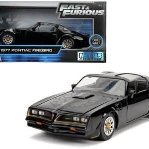 Tego's 1977 Pontiac Firebird Black "Fast & Furious" Movie 1/24 D