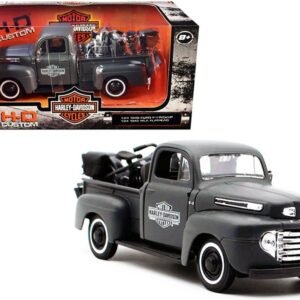 1948 Ford F-1 Pickup Truck and 1942 Harley-Davidson WLA Flathead Mot