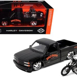 1993 Chevrolet 454 SS Pickup Truck "Harley Davidson" Black and 2007