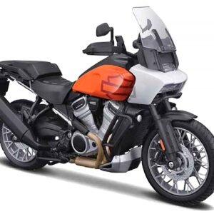 2021 Harley Davidson Pan America 1250 Motorcycle Orange and Black "H-D Custom" 1/12 Maisto Diecast Model collector model product image