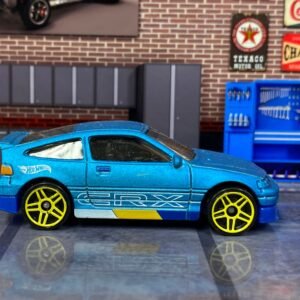 Loose Hot Wheels: 1985 Honda CRX - Satin Blue