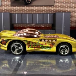 Loose Hot Wheels - Splittin' Image II - Gold and Pink
