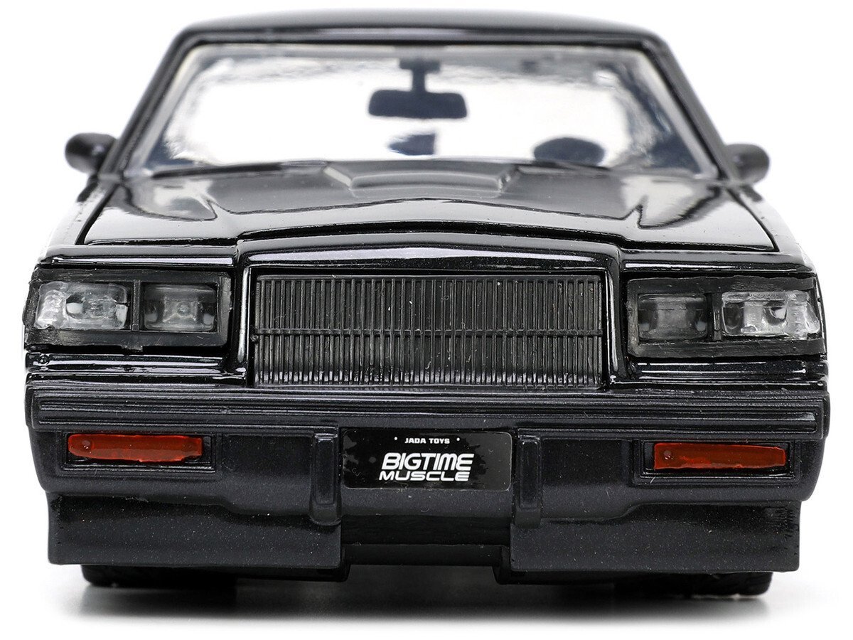 1987 Buick Grand National Black Metallic "Blackbird" "Bigtime Muscle" Series 1/24 Car Jada Diecast Model collector model product image