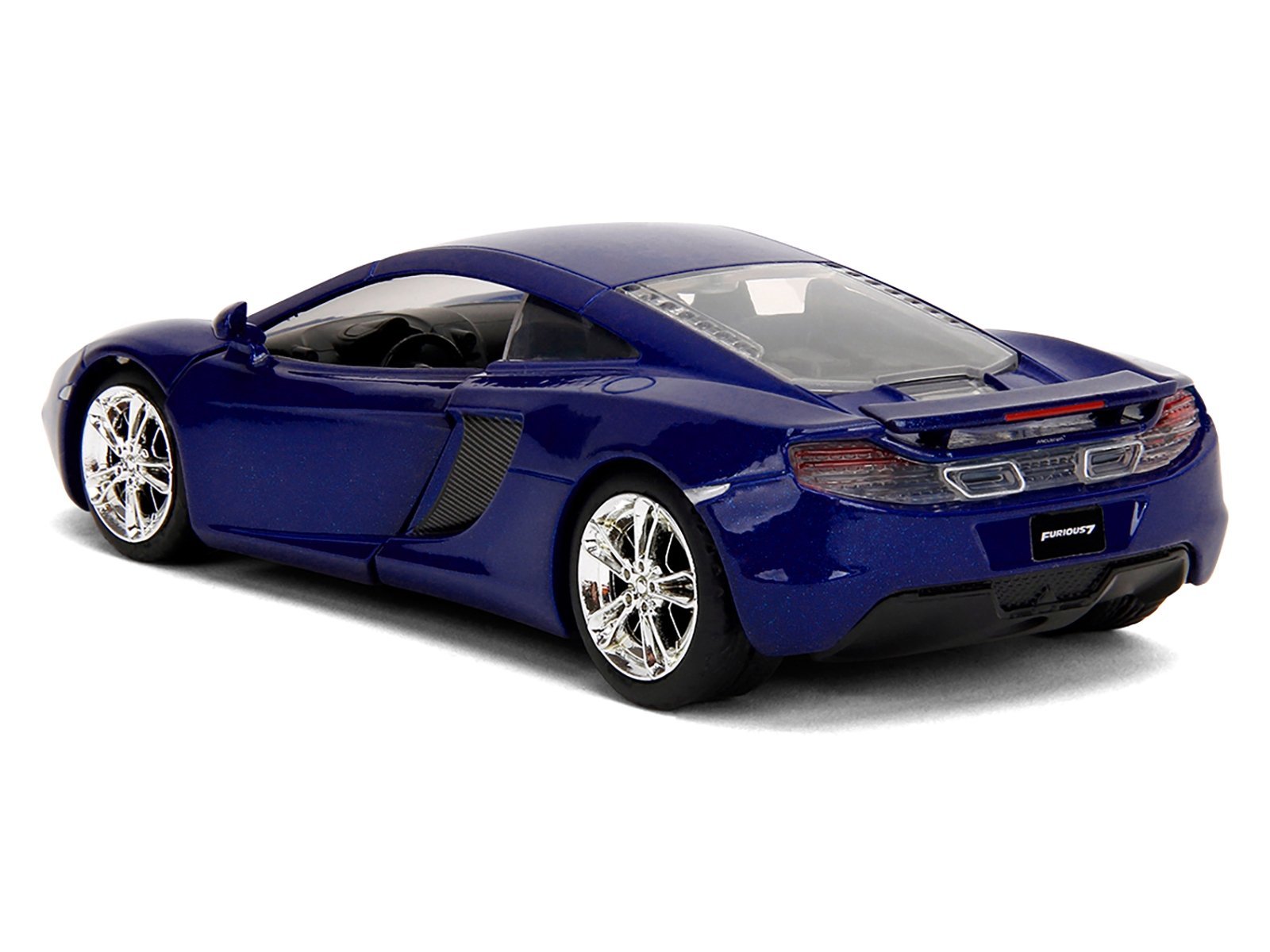 McLaren MP4.12C Blue Metallic "Furious 7" (2015) Movie "Fast & Furious" Series 1/32 Car Jada Diecast Model collector model product image