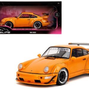 RWB Bodykit "Hibiki" Orange Metallic "Pink Slips" Series 1:18 Jada