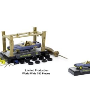 Model Kit 3 piece Car Set Release 78 Limited Edition to 9600 pieces Worldwide 1/64 Cars M2 Machines Plastic Model Kit collector model product image