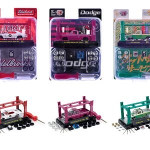 Model Kit 3 piece Car Set Release #83 Limited Edition to 6000 pieces Worldwide 1/64 Cars M2 Machines Plastic Model Kit collector model product image