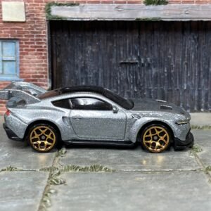 Loose Hot Wheels Ford Mustang GTD – Silver | Modern Performance Muscle Casting