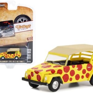 1974 Volkswagen Thing Type 181 Yellow with Red Polka Dots "Volkswage