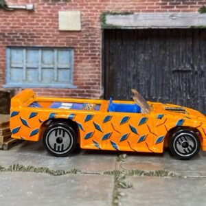 Loose Hot Wheels - Boom Box Mini Truck- Orange and Blue