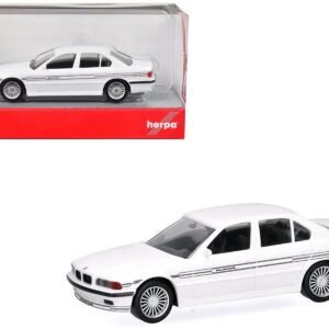 BMW Alpina B12 White 1/87 (HO) Plastic Model Car Herpa Plastic Model Kit collector model product image