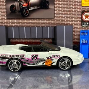 Loose Hot Wheels - 1995 Camaro Convertible - White and Pink Gilstein University 27