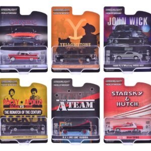 "Hollywood Greatest Hits" (2024) Set of 6 pieces 1/64 Diecast Model