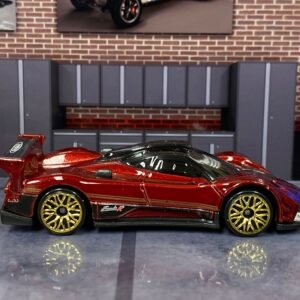 Loose Hot Wheels - Pagani Zonda R - Dark Red and Black