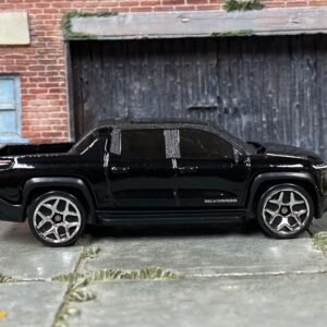 Loose Hot Wheels - Chevy Silverado EV RST - Black