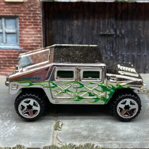 Loose Hot Wheels Humvee – Chrome | Military Off‑Road Casting History