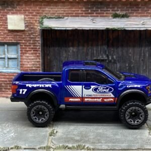 Loose Hot Wheels - 2017 Ford F150 Raptor 4X4 Truck - Blue