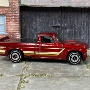 Loose Hot Wheels - 1963 Studebaker Champ Truck - Dark Red