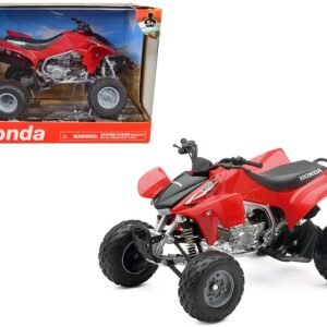 Honda TRX 450R ATV Red 1/12 Diecast Motorcycle Model New Ray Diecast Model collector model product image