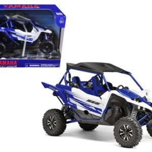 Yamaha YXZ 1000R Triple Cylinder Blue Buggy 1/18 Diecast Model by Ne