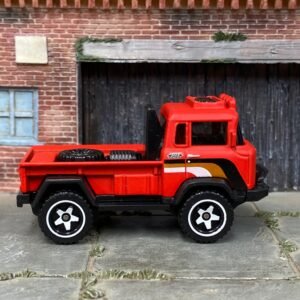 Loose Hot Wheels 1957 Jeep FC – Red | Forward-Control Off-Road Truck Casting
