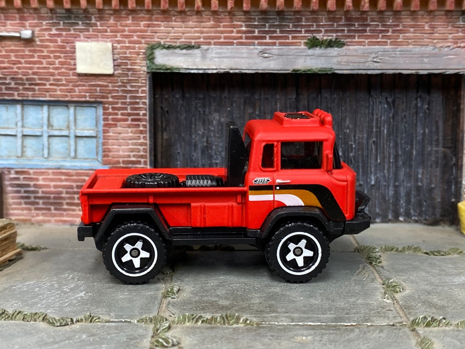 Loose Hot Wheels 1957 Jeep FC – Red | Forward-Control Off-Road Truck Casting