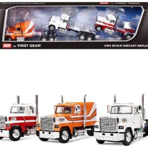 Ford LTL 9000 Trio Set (Two Day Cabs and One 60" Flat Top Sleeper) 1