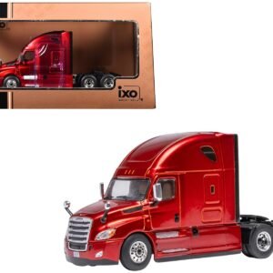 2018 Freightliner Cascadia Truck Tractor Red Metallic 1/64 Diecast M