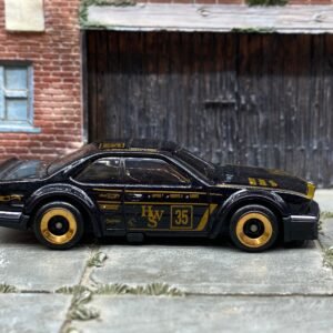 Loose Hot Wheels BMW 635 CSi – Black & Gold | Classic Euro GT Casting History