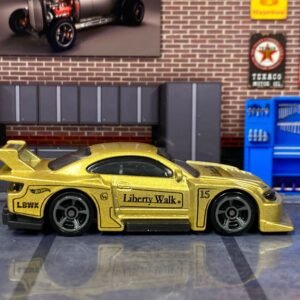 Loose Hot Wheels - LB Super Silhouette Nissan Silvia S15 - Gold and Black