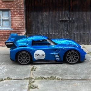 Loose Hot Wheels McMurtry Spéirling – Blue | Electric Fan‑Car Hypercar Casting History