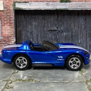Loose Hot Wheels 2013 Dodge Viper – Blue & White | Modern Mopar Supercar Casting
