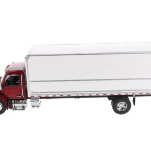 Peterbilt 536 Truck with Supreme Signature Van Body Red Metallic "Tr