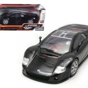Volkswagen Nardo W12 Show Car Black 1/18 Diecast Model Car by Motorm