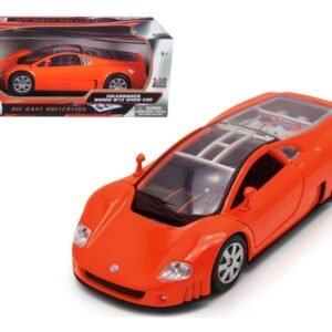 Volkswagen Nardo W12 Show Car Orange 1/18 Diecast Model Car by Motor