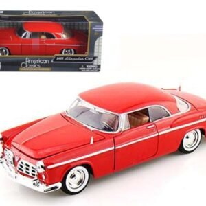 1955 Chrysler C300 Red 1/24 Diecast Model Car by Motormax