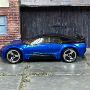 Loose Hot Wheels Pontiac Rageous – Blue | Retro Concept Muscle Casting