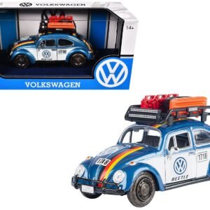 1966 Volkswagen Beetle Off Road #1718 Blue Metallic and White with G