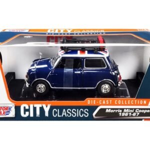 1961-1967 Morris Mini Cooper RHD (Right Hand Drive) Dark Blue with B
