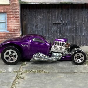 Loose Hot Wheels 1/4 Mile Coupe – Purple | Classic Drag Racing Hot Rod Casting