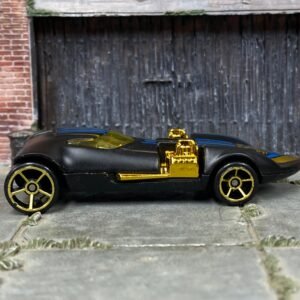 Loose Hot Wheels - HW Twin Mill - Satin Black and Gold 50th