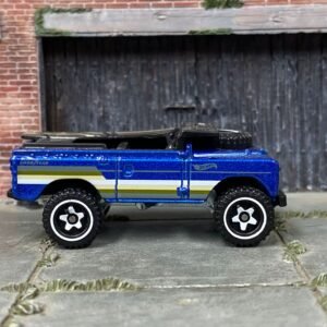 Loose Hot Wheels - Land Rover Series II - Blue
