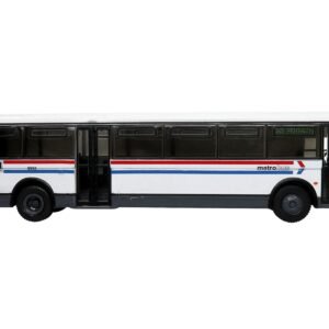 1980 Grumman 870 Advanced Design Transit Bus WMATA (Washington Metropolitan Area Transit Authority) Metro Bus "16S Pentagon" "Vintage Bus & Motorcoach Collection" 1/87 Iconic Replicas Diecast Model collector model product image