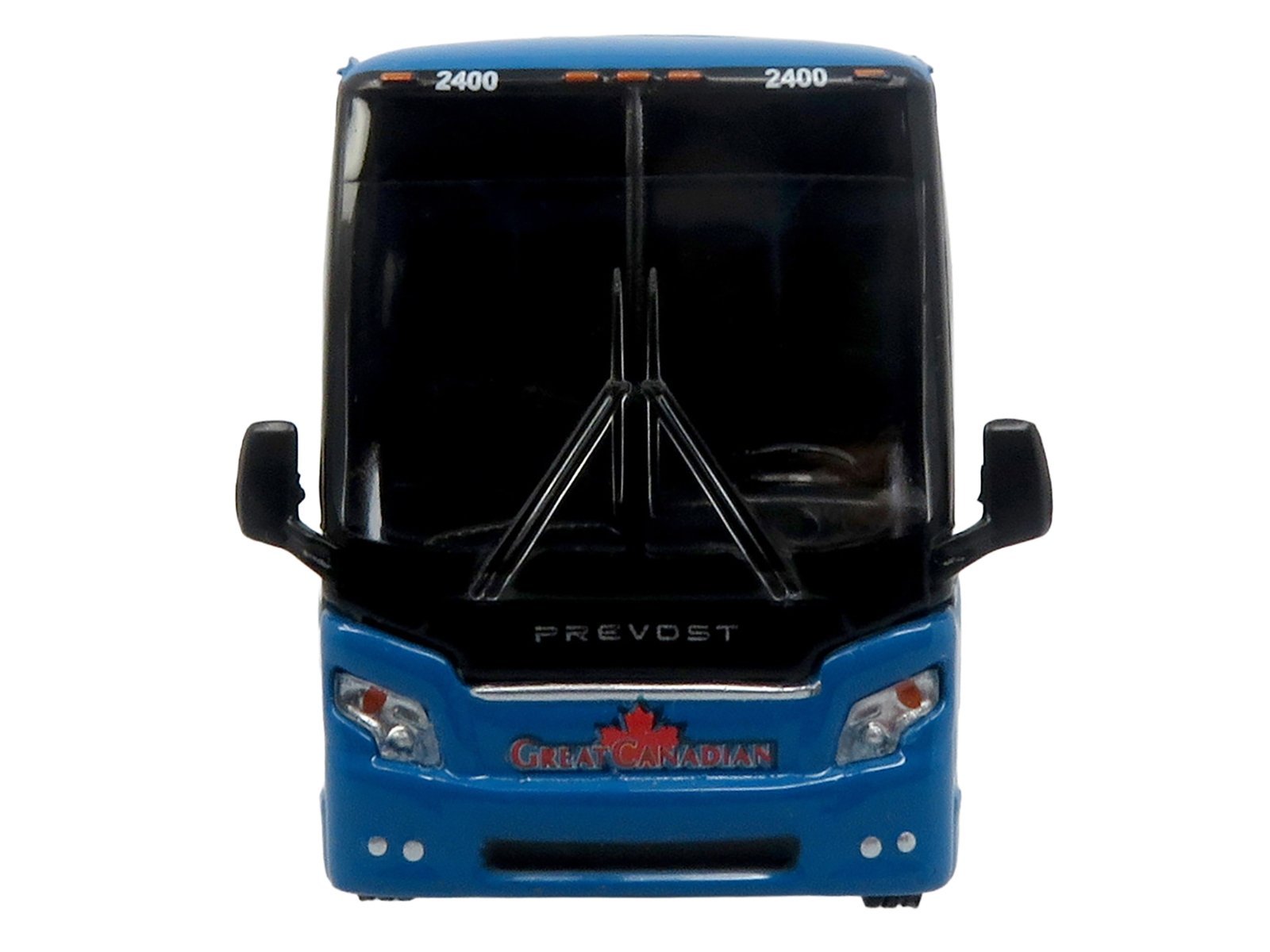 Prevost H3-45 Coach Bus "Great Canadian Coaches" Blue with Graphics Limited Edition 1/87 (HO) Iconic Replicas Diecast Model collector model product image