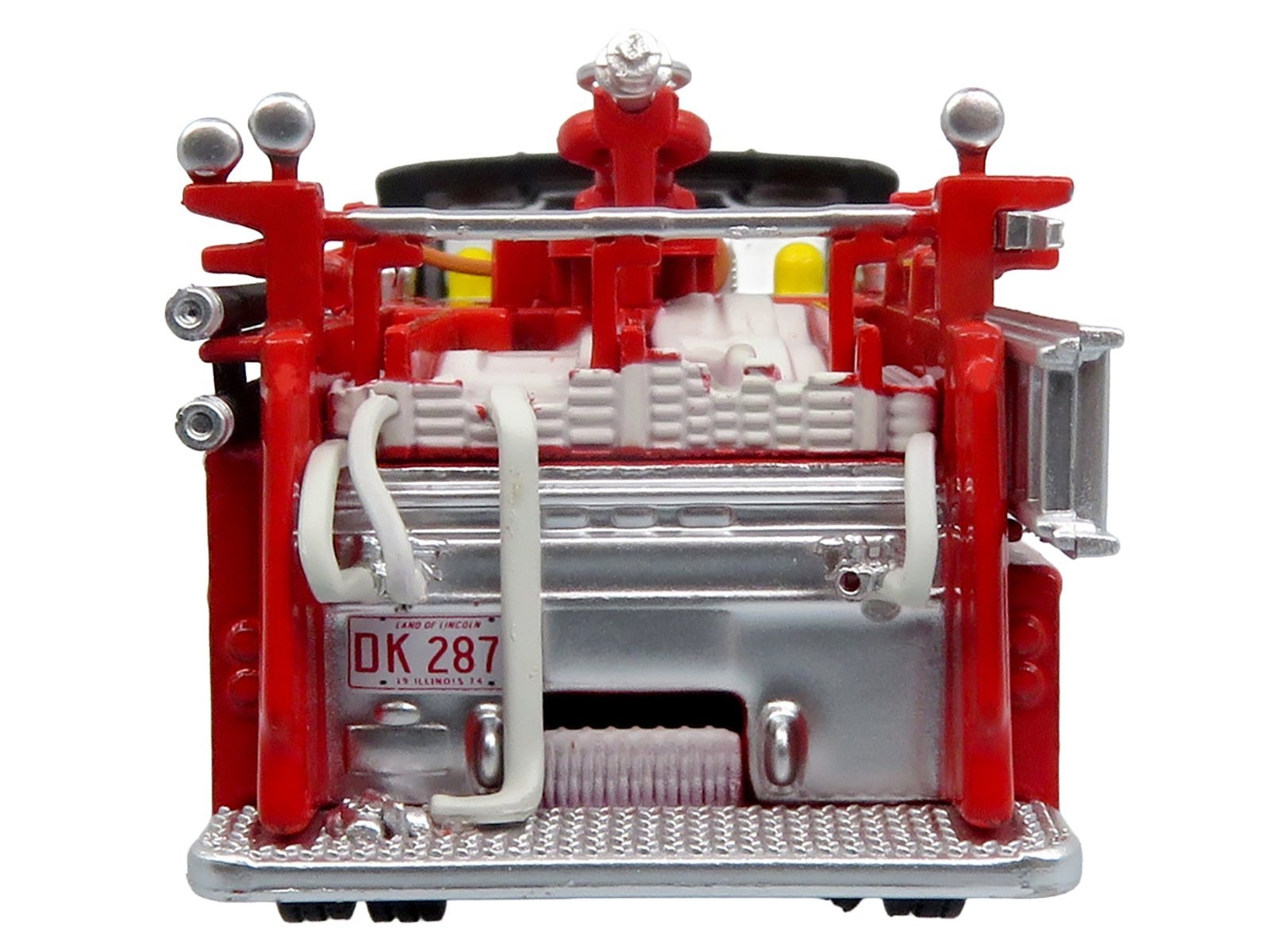 1974 Ward LaFrance Fire Engine "Chicago Fire Department - Engine 49" Red with Black Top "5 Alarm" Series Limited Edition 1/87 (HO) Iconic Replicas Diecast Model collector model product image