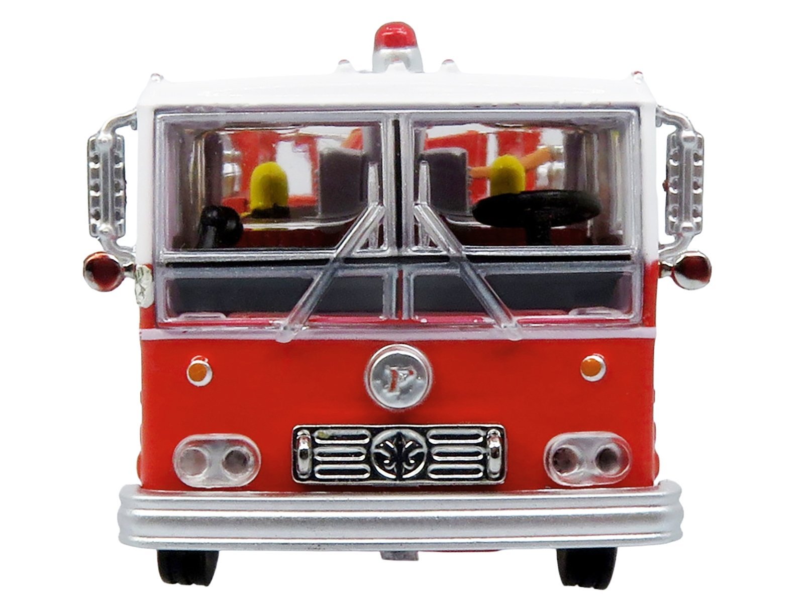 1974 Ward LaFrance Fire Engine "San Francisco Fire Department - Engine 31" Red with White Top "5 Alarm" Series Limited Edition 1/87 (HO) Iconic Replicas Diecast Model collector model product image