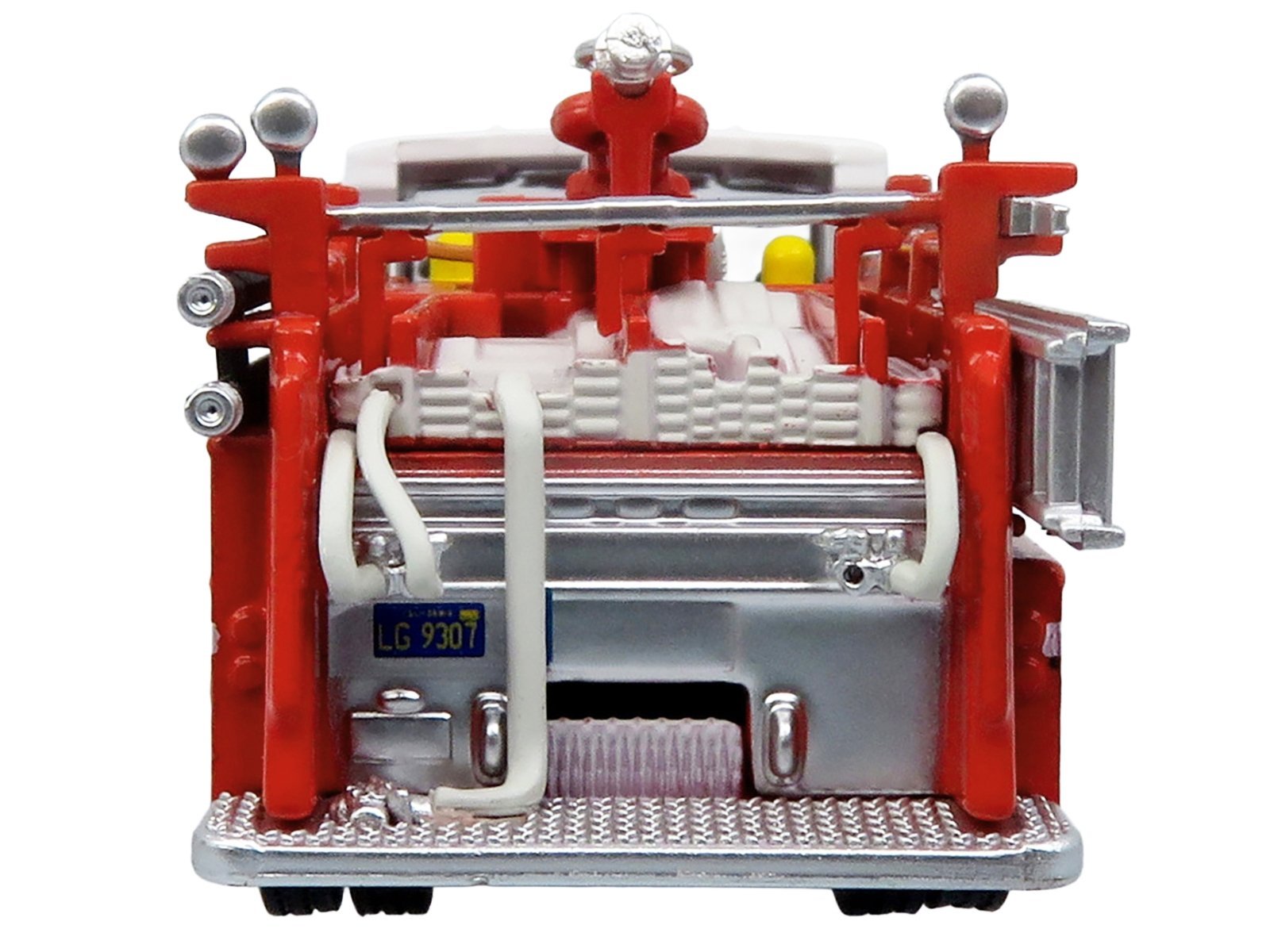 1974 Ward LaFrance Fire Engine "San Francisco Fire Department - Engine 31" Red with White Top "5 Alarm" Series Limited Edition 1/87 (HO) Iconic Replicas Diecast Model collector model product image