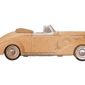 1936 Buick Special Convertible Coupe Beige (Rusted) "Junkyard Project" 1/87 (HO) Scale Car Oxford Diecast Diecast Model collector model product image