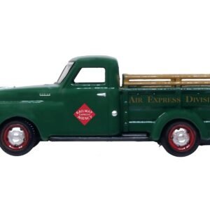 1948 Dodge B-1B Pickup Truck Green "Railway Express Agency" 1/87 (HO) Scale Car Oxford Diecast Diecast Model collector model product image