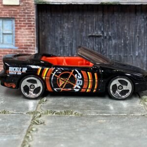 Loose Hot Wheels 1995 Camaro Convertible – Black & Red | Classic 90s Muscle Car Casting